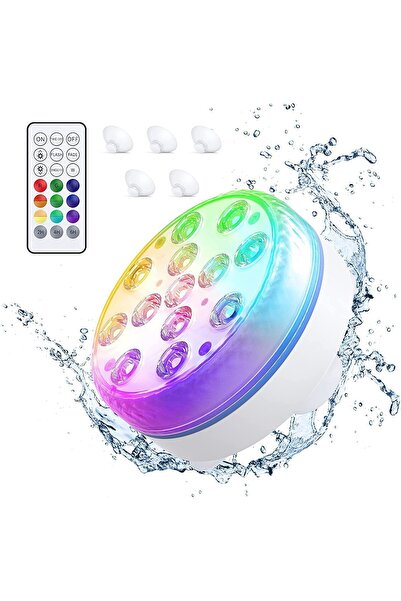 Morvena Picks 13 lumini LED RGB pentru piscine supraterane, lumini pentru spa...