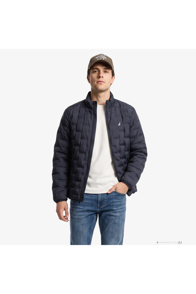 Nautica Erkek Lacivert Su İtici Mont