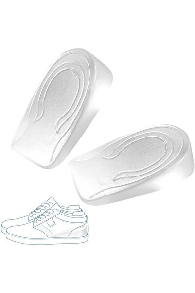 Morvena Picks 1 pereche de pernuțe de gel pentru călcâi de 2cm, din silicon t...