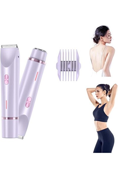 Morvena Picks Epilator electric 2-în-1 pentru femei, rezistent la apă, trimme...
