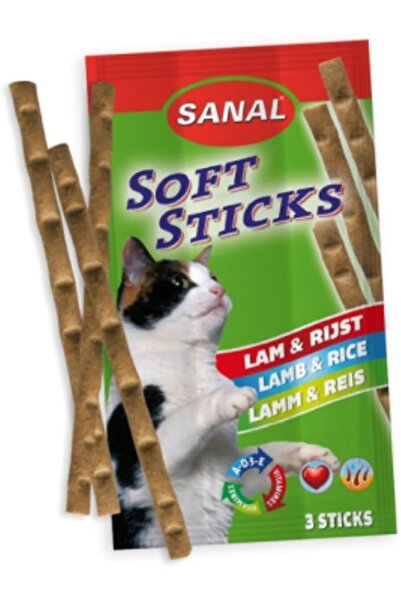 Sanal Cat Soft Sticks Lamb 3x15g