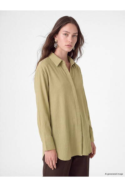 LC Waikiki Esvab • Modern & Distinctive Modal Blend Women's Shirt Tunic