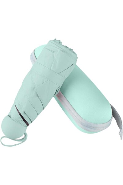 Generic BAODINI Travel Mini Umbrella for Purse With Case-Small Compact UV Umb...