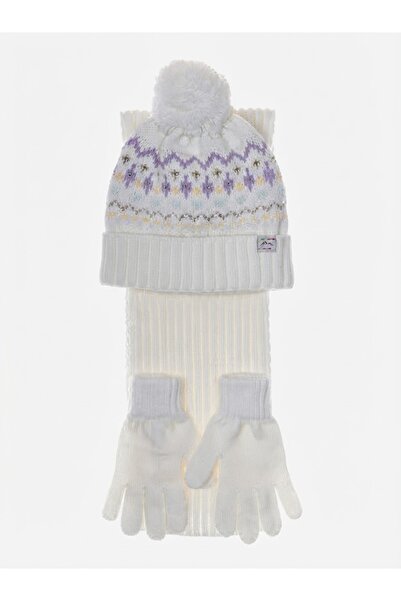Fonem Fo 5129 Cera 3-Piece Scarf Beanie Glove Set