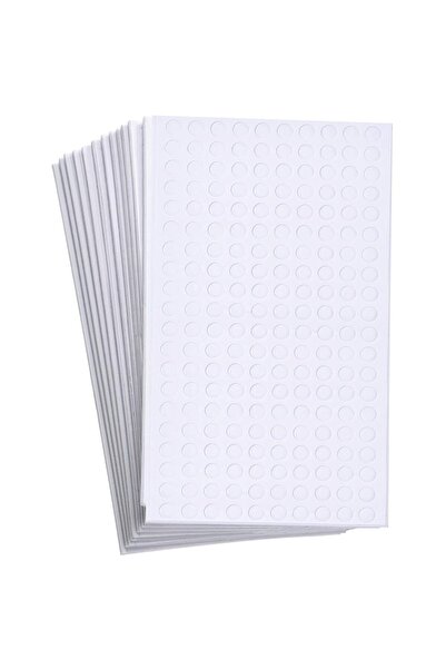 Generic Outus 2400 Pcs Foam Dots Double Sided 3D Adhesive 0.47 Inch, 0.24 Inch