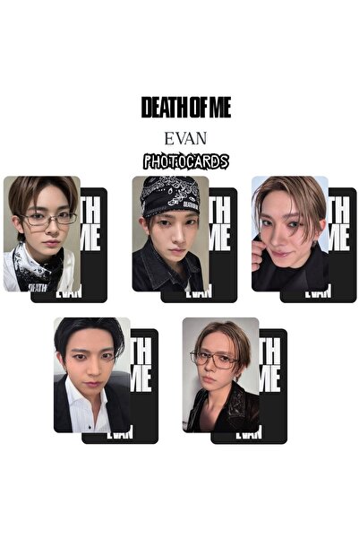 Kpop Dünyasi ENH EVAN '' Death Of Me '' Photocards Set 1