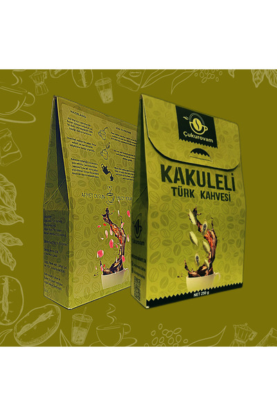 Kakule Aromalı Türk Kahvesi 250 Gr.