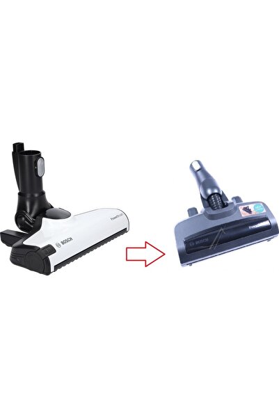 Bosch Unlimited Serie 6 Şarjı Süpürge Başlığı Yeni Tip Orijinal Yedek Parça S...