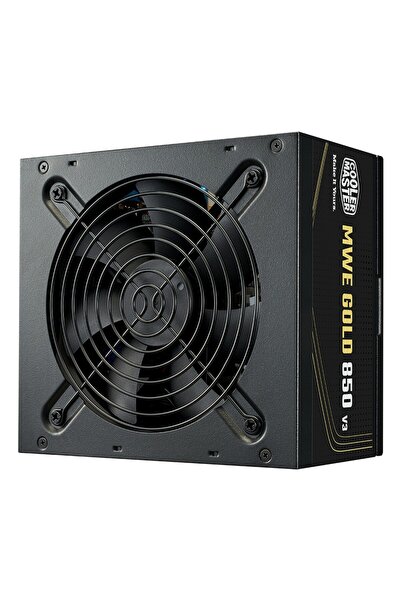 Cooler Master MWE V3 Siyah 850W 80+ Gold, PCIe Gen 5.0, ATX 3.1, 120mm Fanlı PSU (MPE-8506-ACAG-BEU)