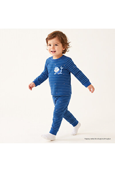 ebebek Hello Baby HelloBaby Uzun Kol Pijama Takımı