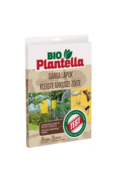 Plantella Bio placi adezive galbene, Bio - 10 buc/set
