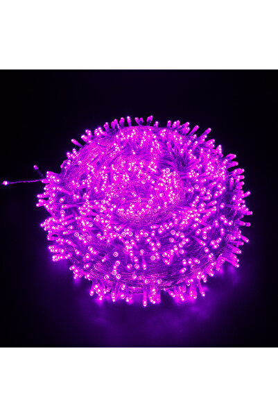 Morvena Picks Luminițe tip șir mov pentru Halloween, 300 LED-uri, 30m, de int...