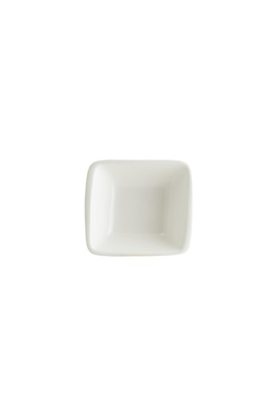 Bonna Bol conic din porțelan Iris White 8 cm x 8.5 cm