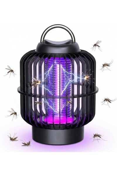 Morvena Picks Aparat reîncărcabil anti-insecte - 1200 mAh - Grilă de înaltă t...
