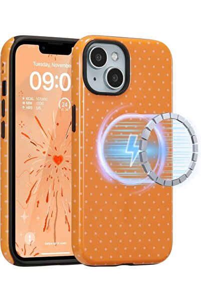 GENERAL حافظة ZTOFERA لهاتف iPhone 18 Pro Max متوافقة مع MagSafe، بنمط نقطي -...