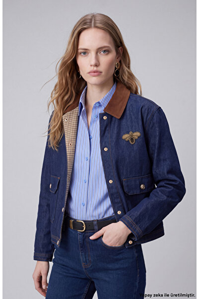 Network Indigo Yaka Garnili Denim Mont