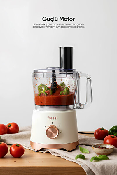 Fressi Blender Seti Mutfak Robotu Salata Doğrayıcı