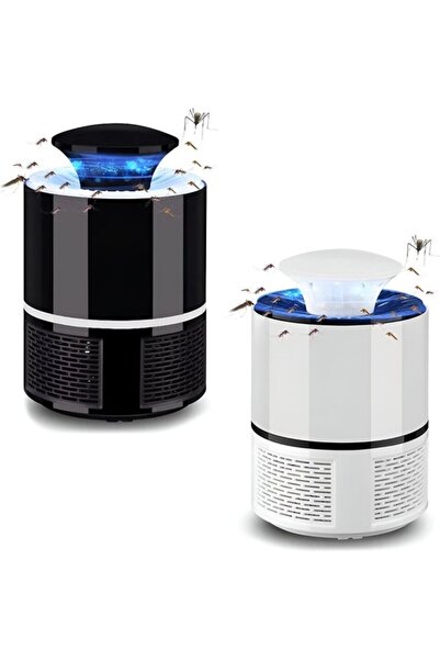 Morvena Picks Set de 2 capcane fizice de țânțari cu USB, lampă UV cu lumină a...