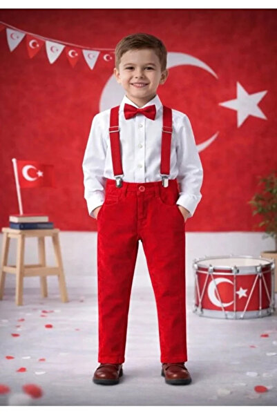 NACAR STORE Σετ για αγόρια 23 Απριλίου 29 Οκτωβρίου, Επίσημο Σετ Πουκάμισο-Πα...