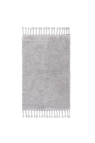 İrya Belina Tekli Bambu Banyo Paspası 50x80 Cm Küllü Gri