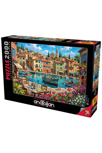 Anatolian Puzzle 2000 Parça Yapboz Puzzle - Balıkçı Kasabası 3976