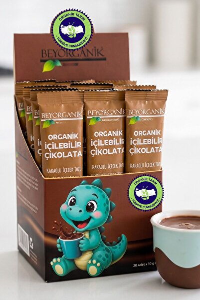 BEYORGANİK Organik İçilebilir Çikolata 20 Adet *10gr (PESTİSİT ANALİZLİ)