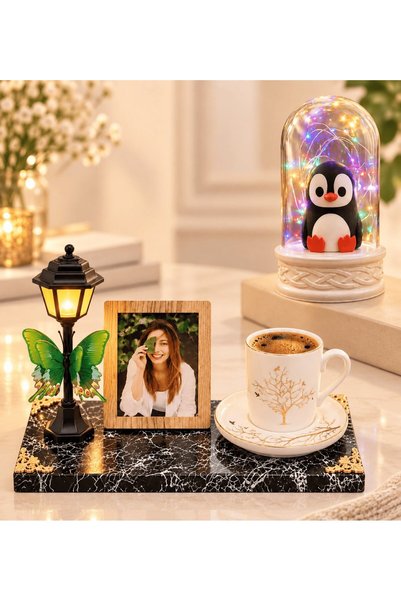 hediye arıları Photographed Street Lamp Tree of Life Porcelain Coffee Cup and...