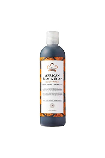 Nubian Nubian Heritage African Black Soap Body Wash - 384 ml