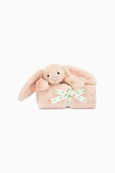 Jellycat بطانية أطفال ناعمة من القطيفة من باشفل باني 70 سم