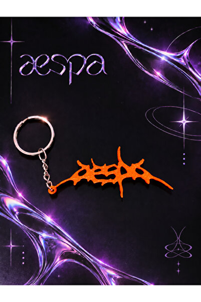 Generic Brand سلسلة مفاتيح بشعار Aespa