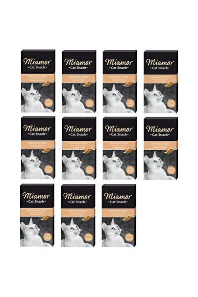 Cream Ciğerli Kedi Ödülü 6 x 15 gr. 11 Li Paket