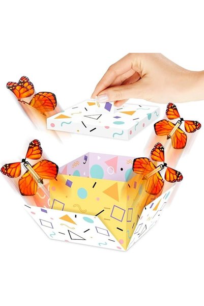 GENERAL Almikacoz Surprise Gift Box, Paper Material, Unisex, Flying Butterfli...