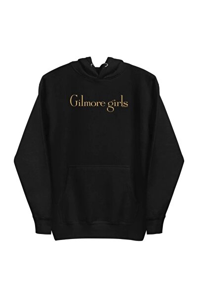 Vordevia Φούτερ Gilmore Girls από βαμβάκι με στάμπα και 3 κλωστές, υπερμεγέθη