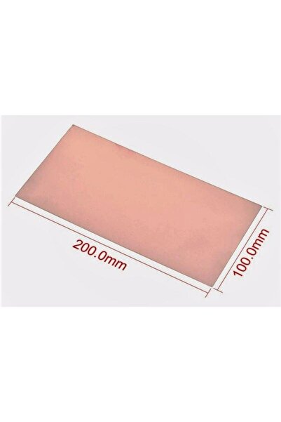 EmAyCenter 10x20 Cm Çift Yüzlü Bakır Plaket PCB Prototip Baskı Devre Kartı 100x200 Mm Elektronik Proje Uygulama
