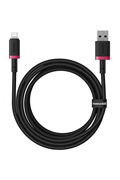 Baseus Cablu Date si Incarcare USB-A - Lightning Dura Series, 18W, 2m, Rosu P...
