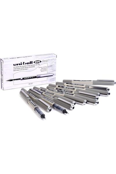 UNİ-BALL Eye Fine Rollerball Pens, black