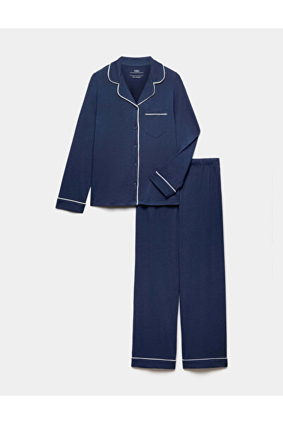 Marks & Spencer Pamuk Modal Pijama Takımı