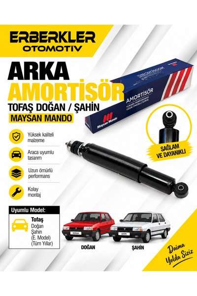 ERBERKLER Tofaş Doğan / Şahin Arka Amortisör – Maysan Mando