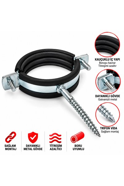 TRİFONLU BORU BAĞLANTI KELEPÇESİ 1/2"