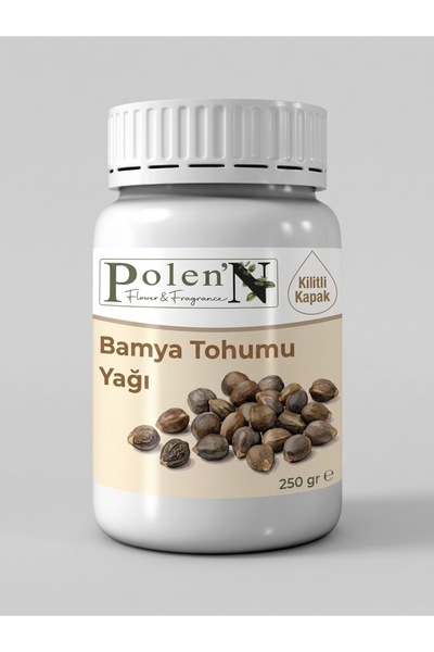 Bamya Tohumu Yağı 250 Gr Soğuk Sıkım Saf Katkısız