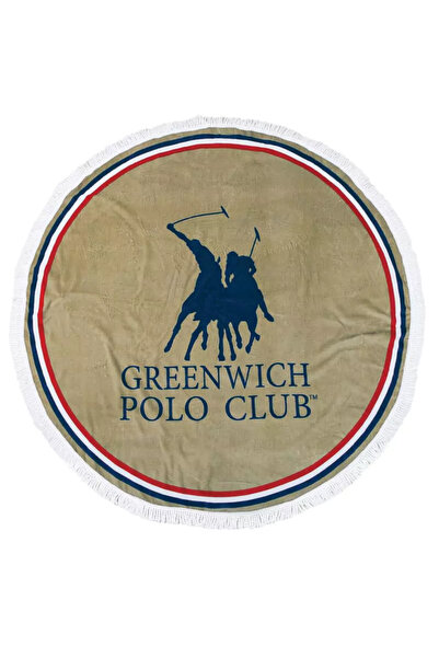Greenwich Polo Club Στρογγυλή Πετσέτα Θαλάσσης Relaxing club (2824-2825) 95 -...