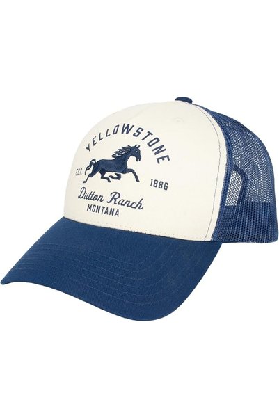 Concept One unisex-adult Yellowstone Trucker Hat, Mesh Adjustable Snapback Ba...