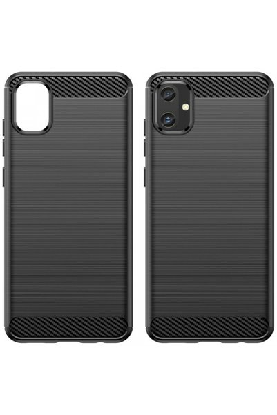 Techsuit Husă pentru Samsung Galaxy A05 A055, Techsuit, Carbon, Neagră