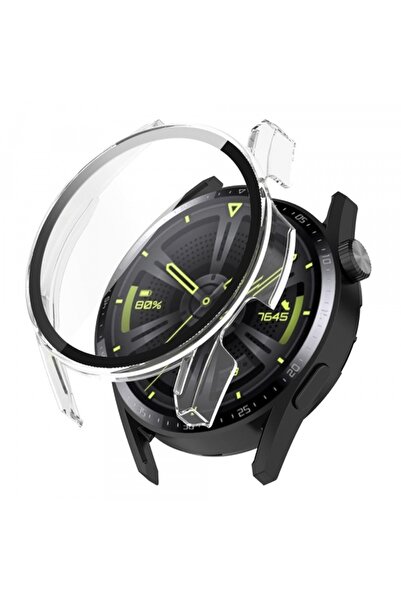 Techsuit Husa Defense360 Pro pentru Huawei Watch GT 3 46mm, Transparenta