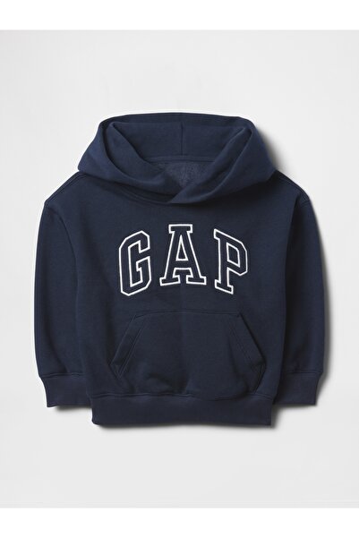 GAP Erkek Bebek Lacivert VintageSoft Logo Sweatshirt