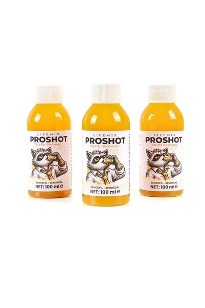 LİFEMİX PROSHOT 3'LÜ - ZENCEFİL KARIŞIMLI İÇECEK