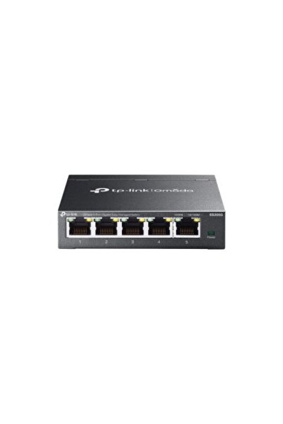 TP-LINK ES205G GIGABIT YÖNETİLEBİLİR 5 PORT SWITCH