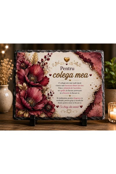 hiperborea Ardezie pentru Colegă „Pentru Colega Mea”