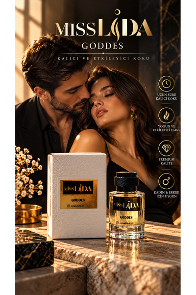 Misslida Erkek Kalıcı Goddes Parfüm 50 cl