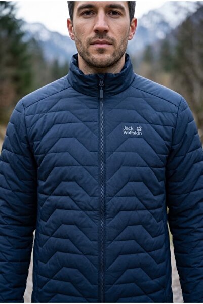 Jack Wolfskin Flextrek Ins Jkt m Men's Outdoor Jacket Navy Blue